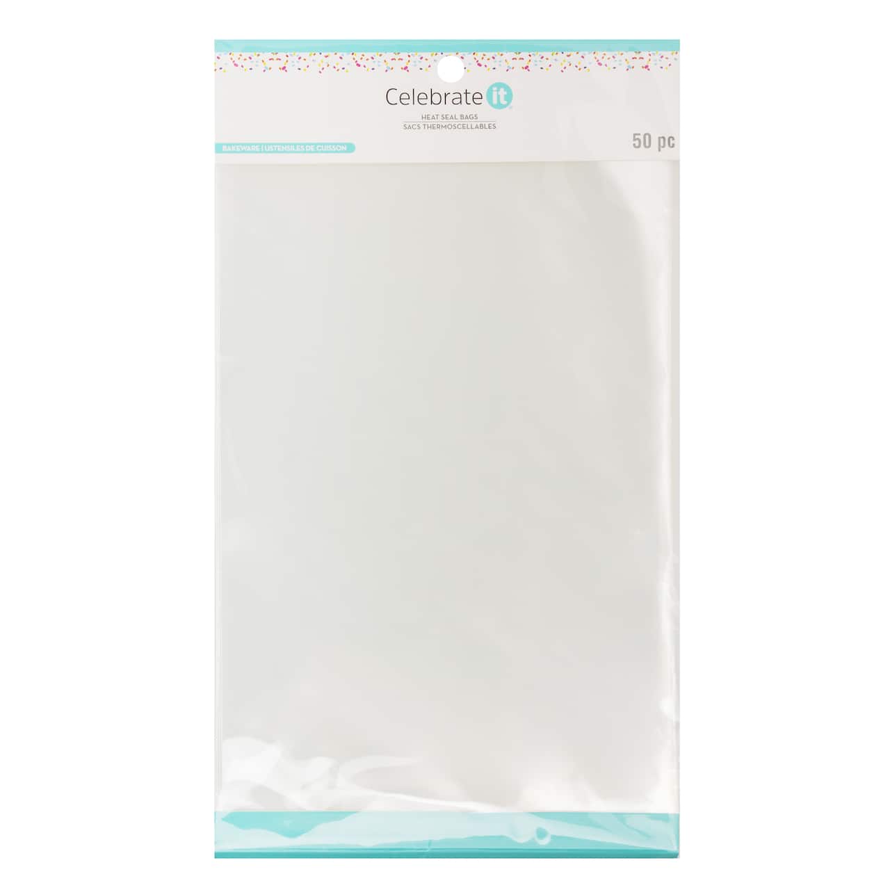 Sacs thermoscellables de 15 cm x 25,4 cm de Celebrate It, 50 unités